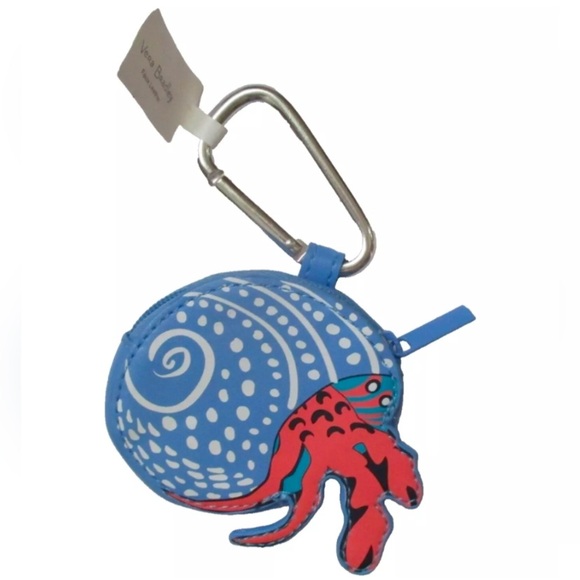 Vera Bradley Hermit Crab Bag Charm Antilles Treasure - Picture 2 of 4